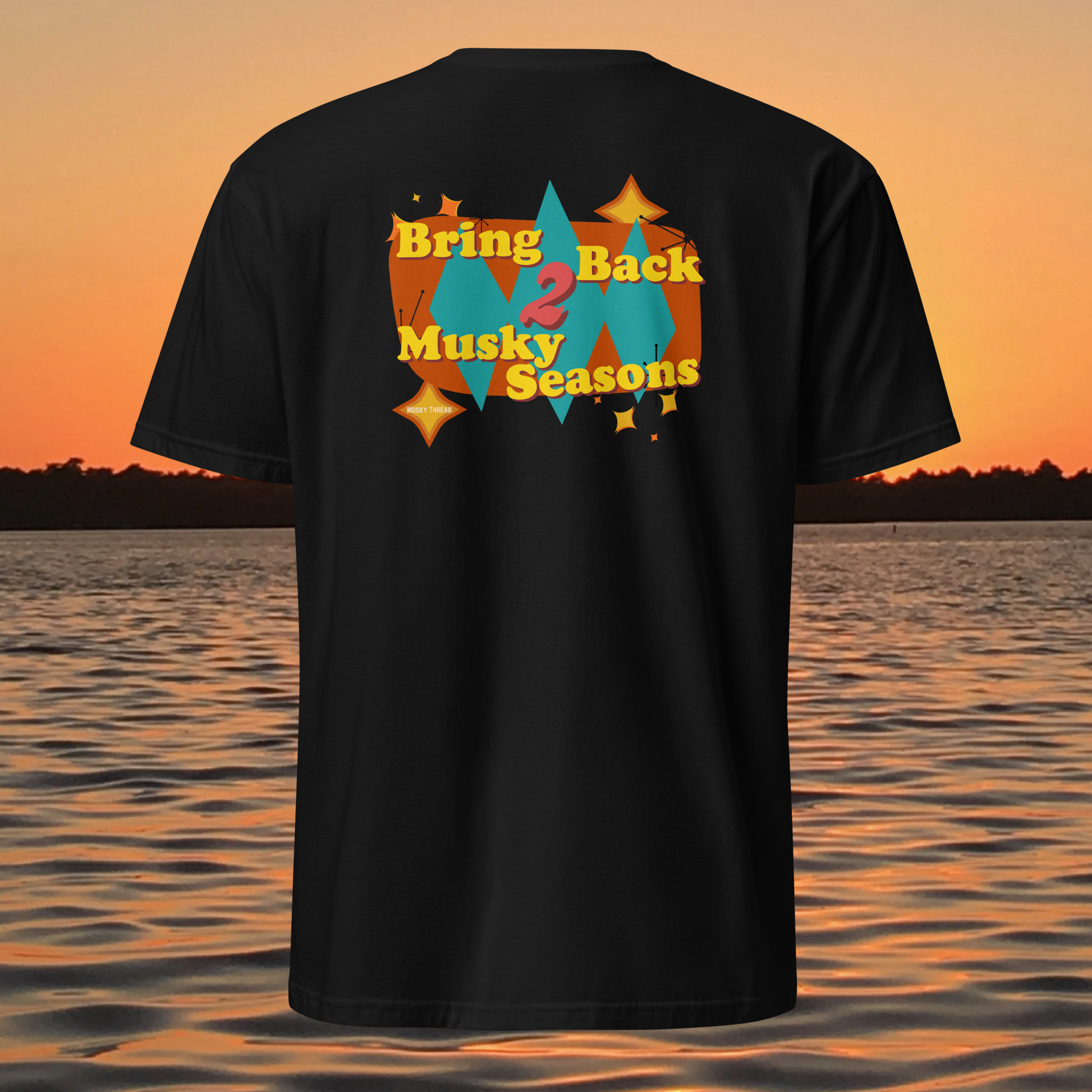 musky fishing shirt bring back 2 musky seasons