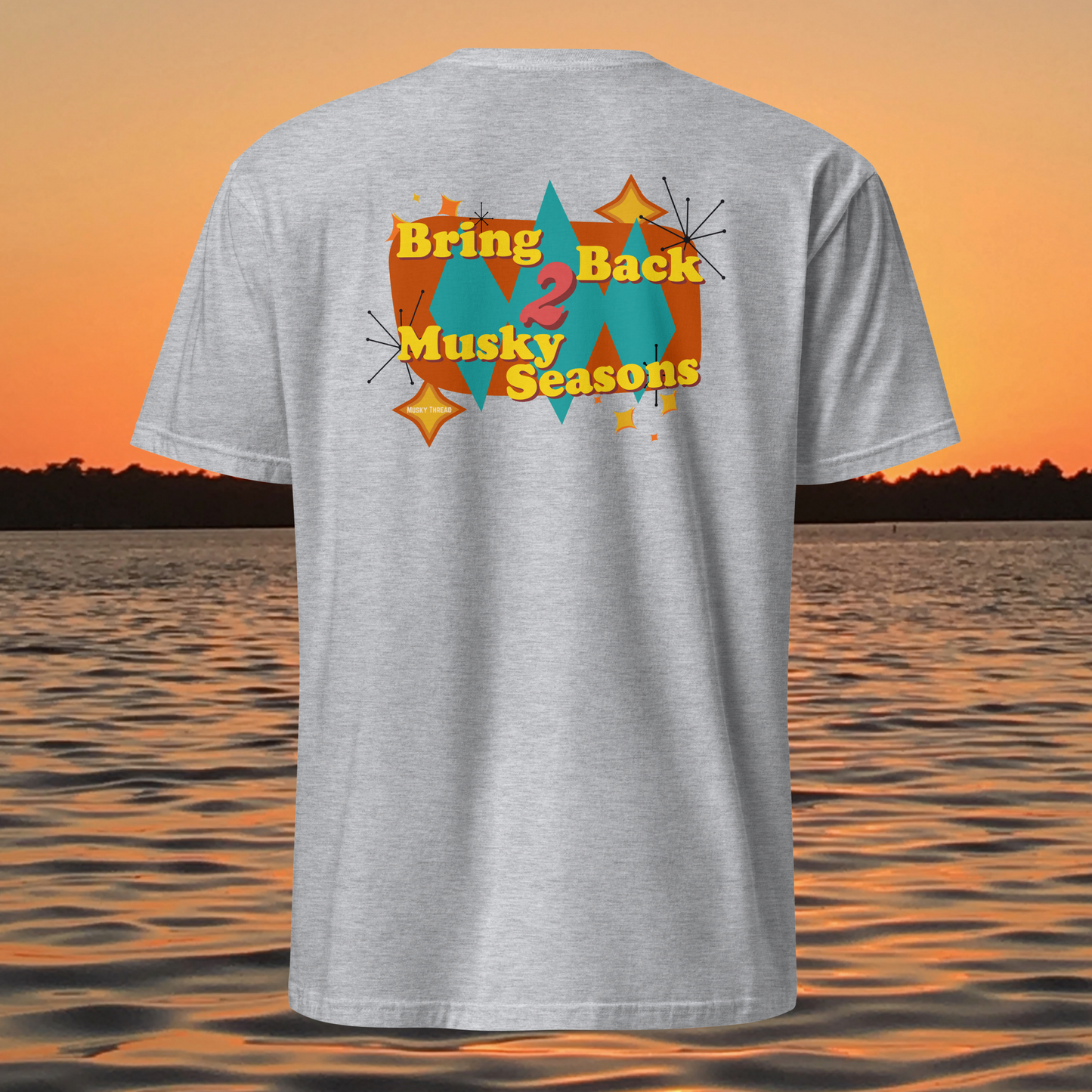 musky fishing shirt bring back 2 musky seasons