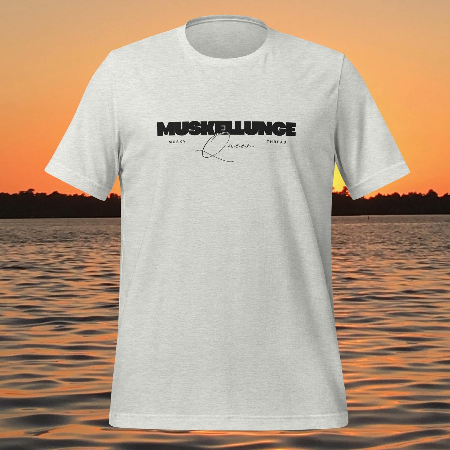 muskellunge queen women’s musky fishing shirt