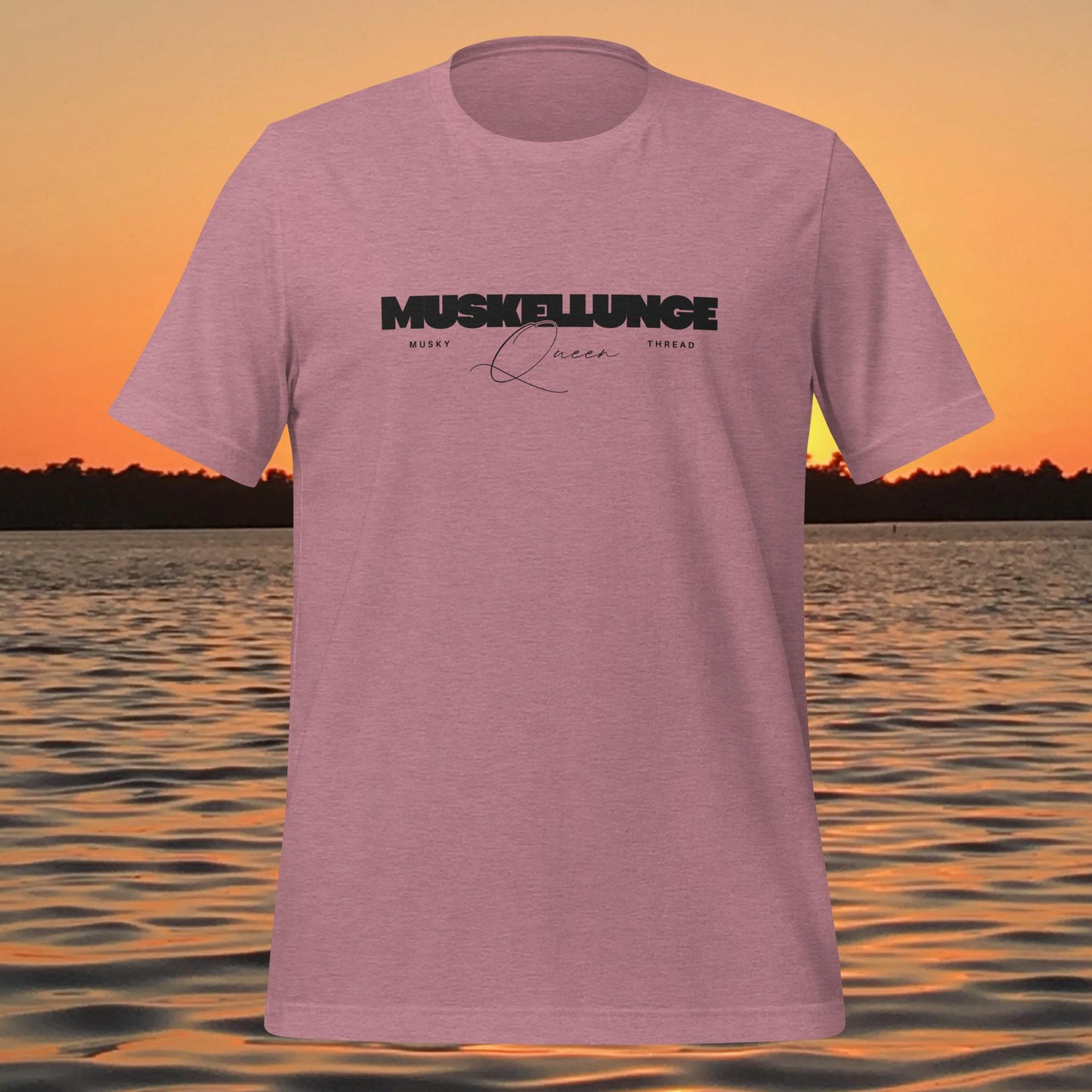 muskellunge queen women’s musky fishing shirt