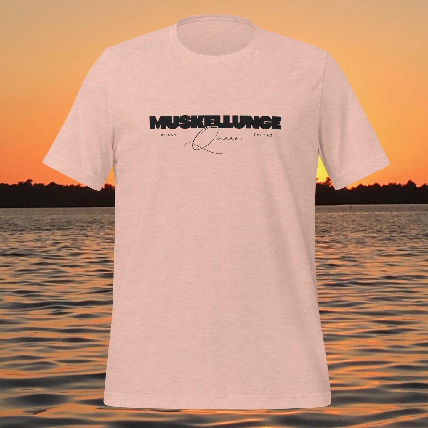 muskellunge queen women’s musky fishing shirt