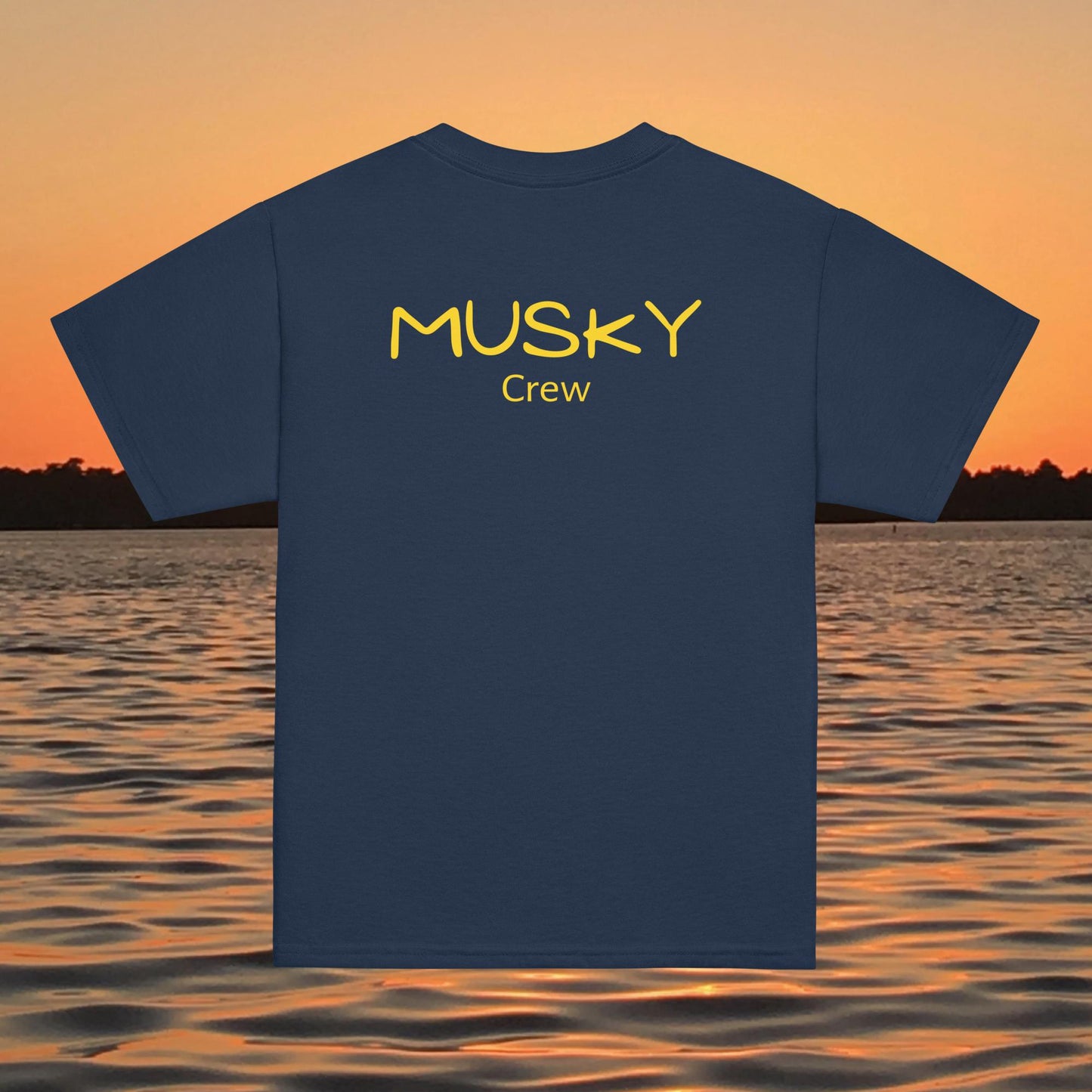 youth musky crew t shirt kids fishing apparel musky fishing design