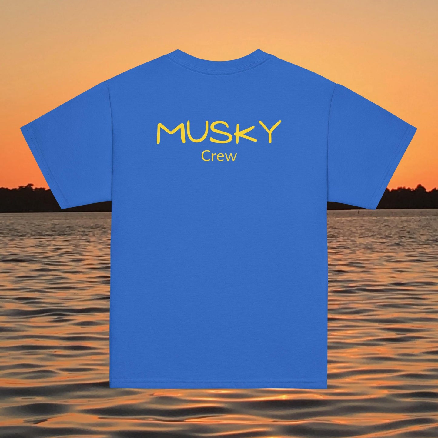 youth musky crew t shirt kids fishing apparel musky fishing design