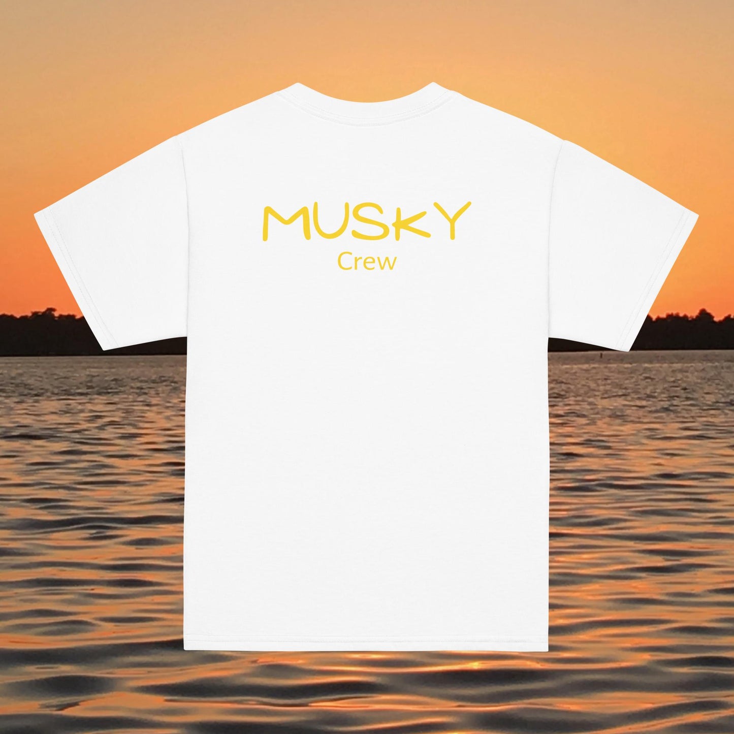 youth musky crew t shirt kids fishing apparel musky fishing design